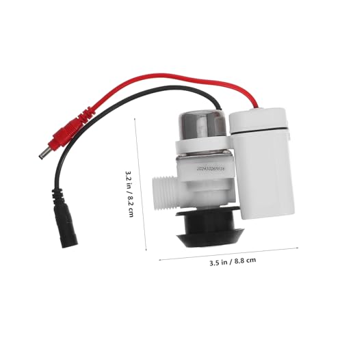 Vaguelly Automatisches Urinal Spülventil Sensorset mit Berührungsloser Steuerung Langlebiges Abs Ventil Dc Solenoid für Vielseitige Badezimmerinstallation Intelligente Wassersparfunktion von Vaguelly