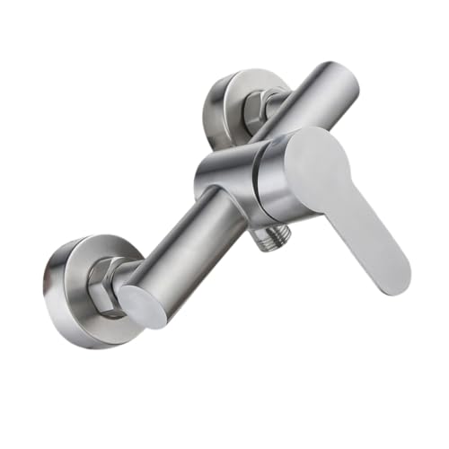 Vaguelly Badewannenarmatur aus Edelstahl Wandmontiert Rostfrei und Langlebig Einhebelmischer mit Ergonomischem Griff Moderne Einbauarmatur für Badewanne und Dusche Einfache Installation von Vaguelly
