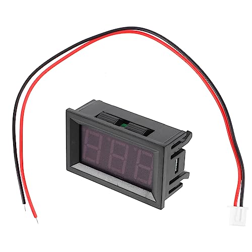 Vaguelly Digital Voltmeter Tragbarer Spannungsprüfer für Autos Motorräder und Lkws Hohe Genauigkeit Betriebstemperatur Robuste Bauweise zur Überprüfung von Batterien Vaguelly Digital Voltmeter Tragbarer Spannungsprüfer für Autos Motorräder und Lkws Hohe Genauigkeit Betriebstemperatur Robuste Bauweise zur Überprüfung von Batterien von Vaguelly