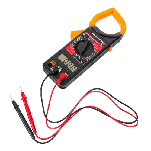Vaguelly Digitales Clamp Multimeter Ac Dc Stromzange mit Automatischer Bereichswahl Vielseitiges Amperemeter und Voltmeter für Präzise Strom und Spannungsmessung Langlebiges Messgerät für von Vaguelly