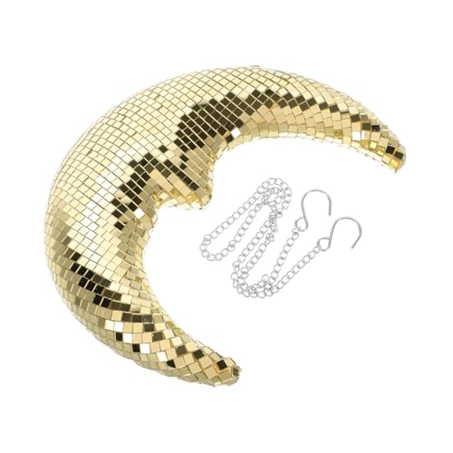 Vaguelly Disco -spiegelbügel Wandhängedekoration Raumdekor Für Schlafzimmerästhetik Zimmer Hängende Dekoration Hängende Discokugeln Hängende Discokugel-Dekoration Mondschmuck Golden Glas Vaguelly Disco -spiegelbügel Wandhängedekoration Raumdekor Für Schlafzimmerästhetik Zimmer Hängende Dekoration Hängende Discokugeln Hängende Discokugel-Dekoration Mondschmuck Golden Glas von Vaguelly