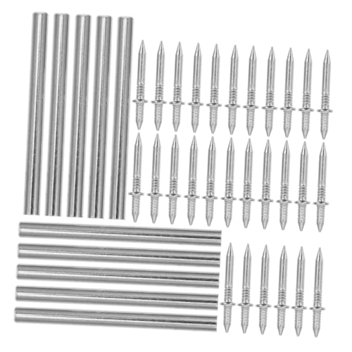 Vaguelly Doppelkopf-wandnägel mit Gewinde Nahtlose Holzsockelleisten Befestiger Unsichtbare Doppelseitige Nägel Inklusive Montageschläuchen Stabile Diy-holzarbeiten für Treppen und Vaguelly Doppelkopf-wandnägel mit Gewinde Nahtlose Holzsockelleisten Befestiger Unsichtbare Doppelseitige Nägel Inklusive Montageschläuchen Stabile Diy-holzarbeiten für Treppen und von Vaguelly