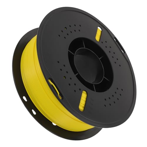 Vaguelly Drucker Pla Filament Spule für DIY Bastelprojekte Modelle und Technik Präzises Kompatibles Druck Zubehör in Gelb von Vaguelly