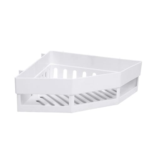 Vaguelly Eckregal Für Badezimmer Ohne Bohren Weißes Wandregal Zur Aufbewahrung Von Shampoo Und Duschgel Stufiges Design Mit Abflussfähigem Platzsparend Vaguelly Eckregal Für Badezimmer Ohne Bohren Weißes Wandregal Zur Aufbewahrung Von Shampoo Und Duschgel Stufiges Design Mit Abflussfähigem Platzsparend von Vaguelly