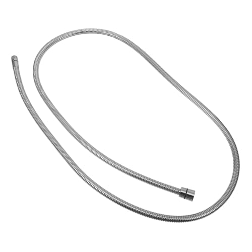 Vaguelly Edelstahl Duschschlauch Flexibel Korrosionsbeständig Hochdruckfest Badezimmer Verlängerungsschlauch Mit Lederpad Für Handbrause Anschluss von Vaguelly