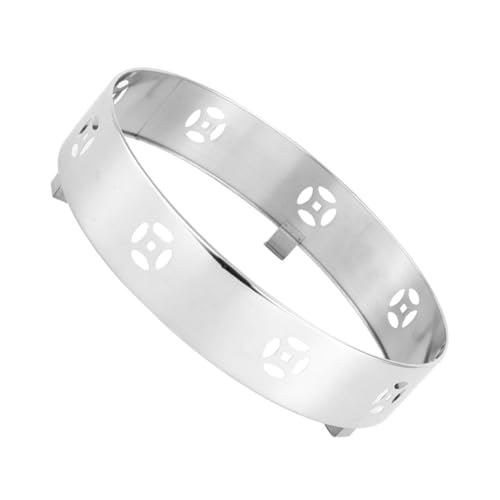 Vaguelly Edelstahl Herd Windschutz Abdeckung Winddicht Energiesparend Feuer sammel Schutz Für Gaskocher rutschfest Stabil Wärmeisolierend Für Küche Restaurant Hotel Vaguelly Edelstahl Herd Windschutz Abdeckung Winddicht Energiesparend Feuer sammel Schutz Für Gaskocher rutschfest Stabil Wärmeisolierend Für Küche Restaurant Hotel von Vaguelly