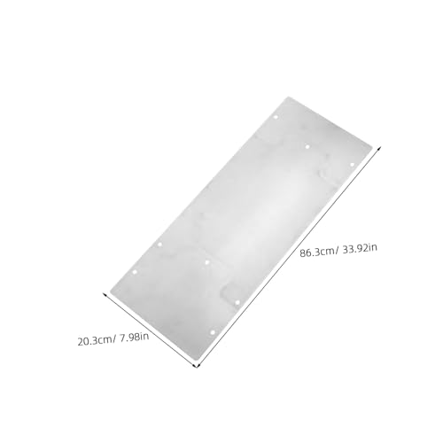 Vaguelly Edelstahl -türschutzplatte Türschild Aus Edelstahl Kickplatten Für Innenräume Satin Finish Kick Außenschilde Innenräumen Kickteller in Der Tür Türkickpad Rostfreier Stahl Silber Vaguelly Edelstahl -türschutzplatte Türschild Aus Edelstahl Kickplatten Für Innenräume Satin Finish Kick Außenschilde Innenräumen Kickteller in Der Tür Türkickpad Rostfreier Stahl Silber von Vaguelly