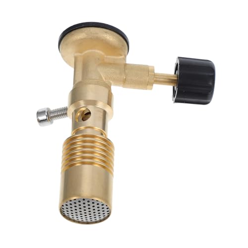 Vaguelly Einstellbarer Bunsenbrenner Gasbrennerkopf Hochtemperaturbeständig Multifunktional für Labor Medizin Handwerk und Outdoor heizung von Vaguelly