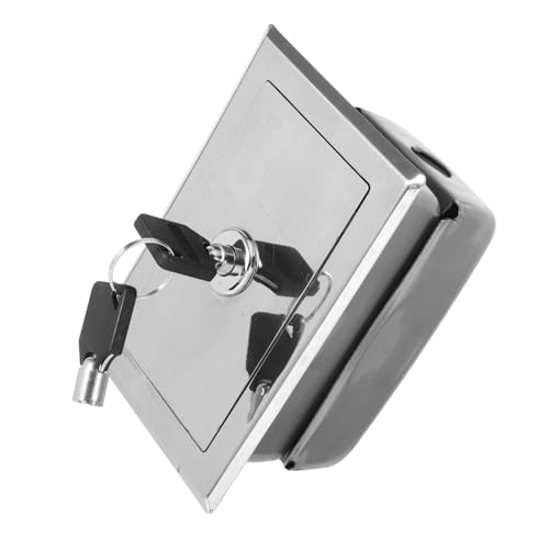 Vaguelly Elektro rollladenschalter Box mit Sicherheitsschloss Leere Schaltkasten für Rolltor Benutzerfreundlicher Bedienknopf Stilvolles Design Schutzmechanismus für Sichere Steuerung von Vaguelly