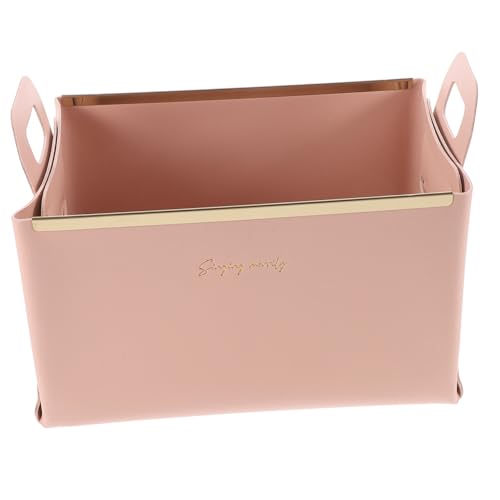 Vaguelly Faltbare Aufbewahrungsbox für Schreibtisch Vielseitiger Organizer mit Griff Stilvolles Design für Büro Zuhause und Alltag Praktische Desktop Sundries Box zur Ordnung von Vaguelly