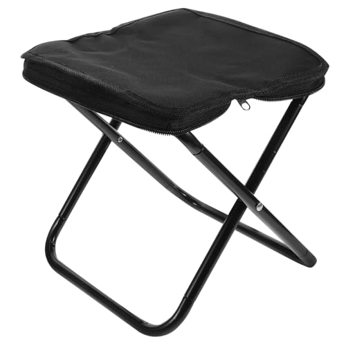 Vaguelly Faltbarer Campingstuhl Leichter Kompakter Klapphocker für Outdoor Aktivitäten für Camping und Angeln Stabil und Einfach zu Transportieren Komfortable Sitzgelegenheit von Vaguelly