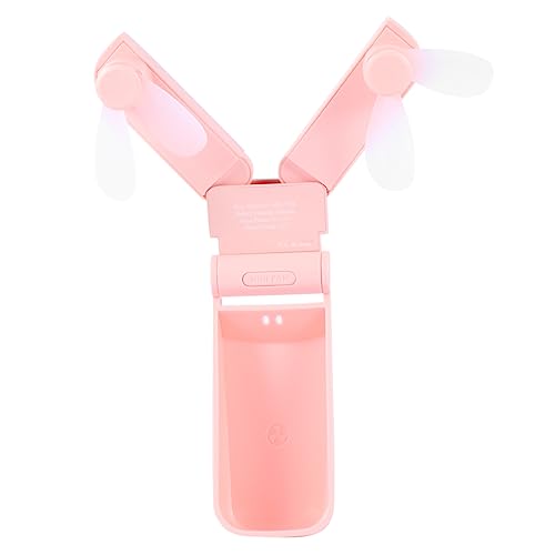 Vaguelly Faltbarer Doppelkopf USB Tragbarer Mini Handventilator Wiederaufladbar für Reisen Büro und Sommer Kompakt und Leise Vaguelly Faltbarer Doppelkopf USB Tragbarer Mini Handventilator Wiederaufladbar für Reisen Büro und Sommer Kompakt und Leise von Vaguelly
