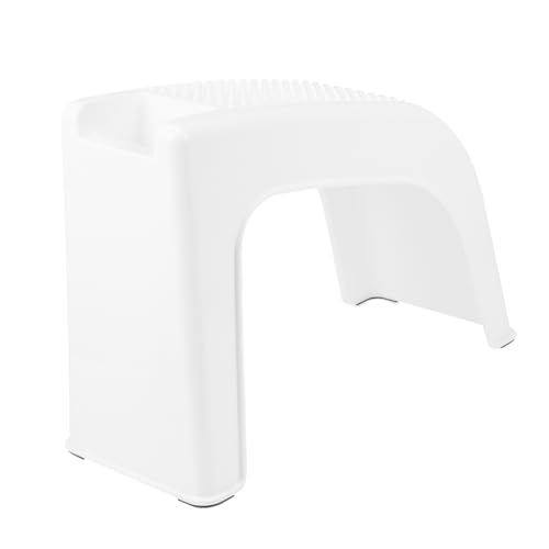 Vaguelly Fußbrett Salon Tragbar Beine Nagel Fußstütze Für Pediküre Duschstühle Für Ältere Menschen Pads Ruht Pediküre-tritthocker Fußbank Kissen Schuhe Stand Zehe Massage Spa Abs Beige von Vaguelly