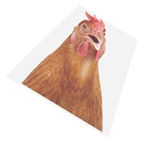 Vaguelly Hahn Fensteraufkleber Verdunkelungsfolie Für Fenster Lustiger Autoaufkleber Auto Tier Aufkleber Regenbogen-fensterfolie Fensterbild Huhn Henne Wasserdicht 3d Halbdurchlässiges Pvc Vaguelly Hahn Fensteraufkleber Verdunkelungsfolie Für Fenster Lustiger Autoaufkleber Auto Tier Aufkleber Regenbogen-fensterfolie Fensterbild Huhn Henne Wasserdicht 3d Halbdurchlässiges Pvc von Vaguelly