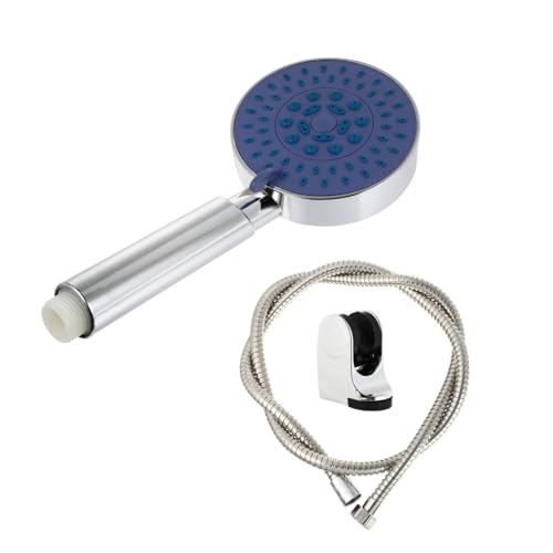 Vaguelly Handbrause Fach Umschalter Flexibler Duschschlauch und Halterung Moderner Home Shower Head Sprayer Einfache Montage Robust und Wassersparend für Badezimmer Vaguelly Handbrause Fach Umschalter Flexibler Duschschlauch und Halterung Moderner Home Shower Head Sprayer Einfache Montage Robust und Wassersparend für Badezimmer von Vaguelly