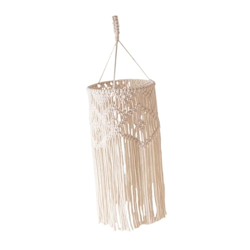 Vaguelly Handgewebter Lampenschirm aus Baumwollseil Boho Hängelampe Dekorativer Lampenschirm für Wohnzimmer Schlafzimmer Hotel Weiches Licht Langlebiges Material Handgefertigt Vaguelly Handgewebter Lampenschirm aus Baumwollseil Boho Hängelampe Dekorativer Lampenschirm für Wohnzimmer Schlafzimmer Hotel Weiches Licht Langlebiges Material Handgefertigt von Vaguelly