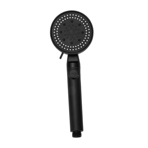 Vaguelly Hochdruck Duschkopf Fach Sprühfunktion Verdickter Abs Handbrause Duschkopf für Badezimmer Langlebig Korrosionsbeständig Breiter Wasserstrahl Geeignet für Zuhause und Hotelgebrauch von Vaguelly