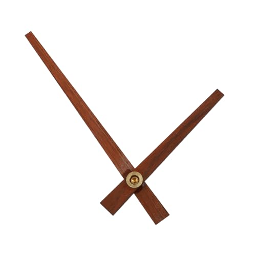 Vaguelly Wanduhr Holzzeiger Selbstgemacht Uhrwerk Zubehör Stummzeiger für Basteluhren Design Einfache Installation für Uhrengestaltung von Vaguelly