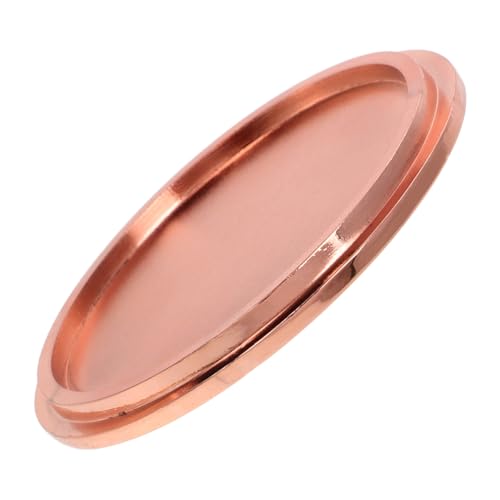 Vaguelly Kerzen Becher Deckel Kerzen Decken Aromakerzen-Hohldeckel Duftkerzendeckel Kerzenaufsätze Vintage-Topper Winddichte Kerzenabdeckung Kerzenaufsatz im Glas Zinklegierung Roségold Vaguelly Kerzen Becher Deckel Kerzen Decken Aromakerzen-Hohldeckel Duftkerzendeckel Kerzenaufsätze Vintage-Topper Winddichte Kerzenabdeckung Kerzenaufsatz im Glas Zinklegierung Roségold von Vaguelly