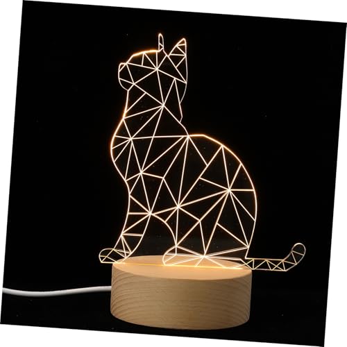 Vaguelly LED Katzen nachtlicht Design USB Betrieben Warmes Licht Schreibtischlampe für Schlafzimmer Dekoratives Augenschonendes Stimmungslicht für Erwachsene Vaguelly LED Katzen nachtlicht Design USB Betrieben Warmes Licht Schreibtischlampe für Schlafzimmer Dekoratives Augenschonendes Stimmungslicht für Erwachsene von Vaguelly
