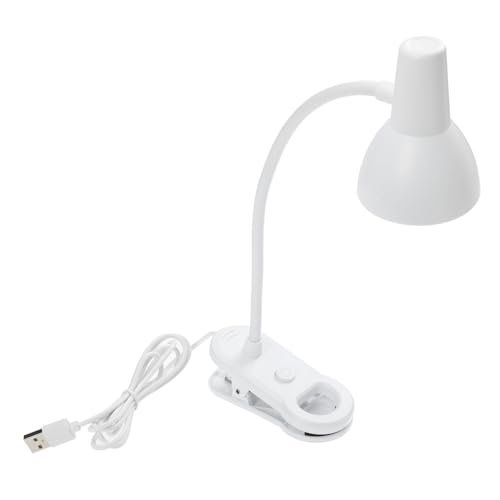 Vaguelly LED Klemmleuchte Weiß USB Wiederaufladbar Augenschonend Schreibtischlampe Nachttischlampe Klipplampe für Studium Schlafzimmer Bett Lesen Vaguelly LED Klemmleuchte Weiß USB Wiederaufladbar Augenschonend Schreibtischlampe Nachttischlampe Klipplampe für Studium Schlafzimmer Bett Lesen von Vaguelly