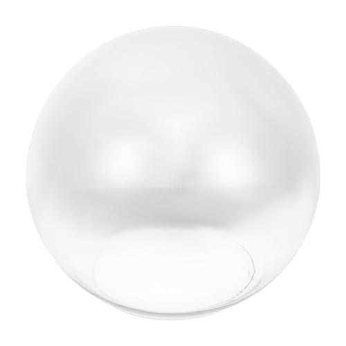 Vaguelly Lampenschirm Ersatz Durchmesser Kugelförmig Transparent Lampenabdeckung für Deckenleuchte Tischlampe Stehlampe Einsetzbar Vaguelly Lampenschirm Ersatz Durchmesser Kugelförmig Transparent Lampenabdeckung für Deckenleuchte Tischlampe Stehlampe Einsetzbar von Vaguelly