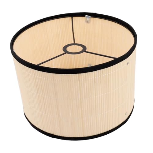 Vaguelly Lampenschirm Tischlampe Schirm Schutz Abdeckung Langlebigem Bambusmaterial Geeignet für Schreibtisch Nachttisch und Stilvoller Moderner Lampenschutz für Saubere Beleuchtung und Vaguelly Lampenschirm Tischlampe Schirm Schutz Abdeckung Langlebigem Bambusmaterial Geeignet für Schreibtisch Nachttisch und Stilvoller Moderner Lampenschutz für Saubere Beleuchtung und von Vaguelly