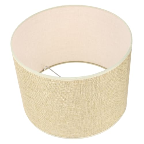 Vaguelly Lampenschirm Vielseitiger Lampenüberzug aus Langlebigem Leinenstoff Einfache Installation Geeignet für Wand Steh Nachttischlampen Stilvolles Wohnaccessoire von Vaguelly