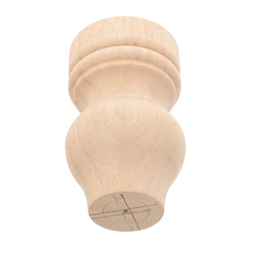 Vaguelly Möbelbein Massivem Holz Hochwertiges Tischbein für Schreibtisch Sofa Kommode Robuste Struktur Vielseitig Einsetzbar für Moderne Möbelgestaltung von Vaguelly