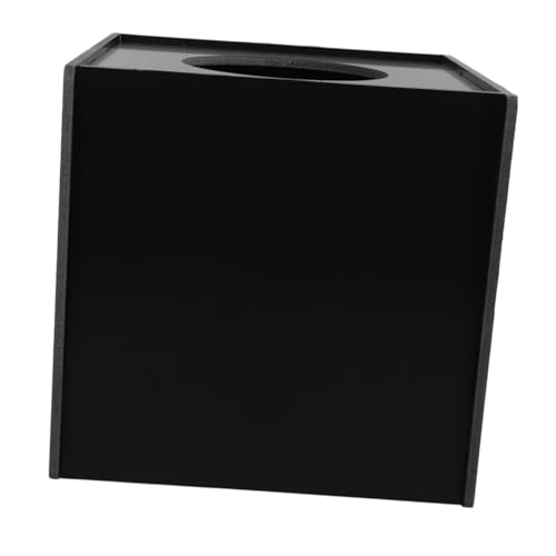 Vaguelly Multifunktionale Spenden Losbox mit Schlitz Schwarz Vielseitiger Behälter für Lose Vorschläge Abstimmungen Robuste Sammelbox für Partys und Meetings Vaguelly Multifunktionale Spenden Losbox mit Schlitz Schwarz Vielseitiger Behälter für Lose Vorschläge Abstimmungen Robuste Sammelbox für Partys und Meetings von Vaguelly