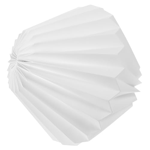 Vaguelly Nordic Stil Lampenschirm Geometrisch Handgefertigt Trommel Hängelampe Lampenschirm für Wohnzimmer Schlafzimmer Bar von Vaguelly