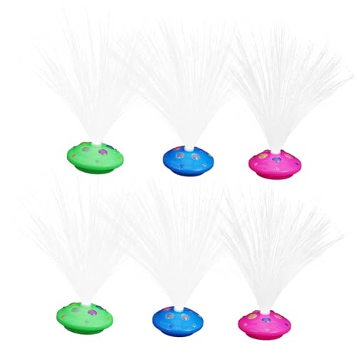 Vaguelly Optische Nachtlampe 6 Stück LED Tischlicht für Home Party Dimmbar Glasfaser Licht Dekorative Lampe für Kinderzimmer Fenster und Vaguelly Optische Nachtlampe 6 Stück LED Tischlicht für Home Party Dimmbar Glasfaser Licht Dekorative Lampe für Kinderzimmer Fenster und von Vaguelly