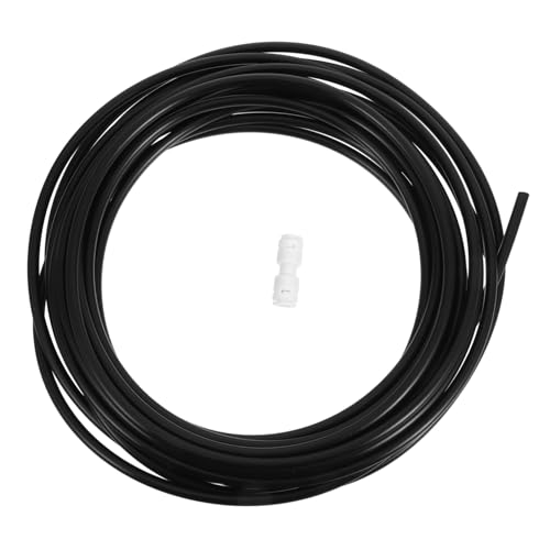 Vaguelly Pe Wasserrohr für Wasserfilter Flexible Schwarze Schlauchleitung Ersatzteil Kompatibel mit Wasserreinigern Kühlschränken Eismaschinen und Wasserspendern Sicher und Einsetzbar von Vaguelly