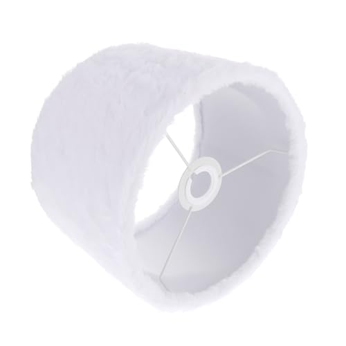 Vaguelly Plüsch Lampenschirm aus Langflorigem Material Weicher Tischlampen schirm Robustes Design Einfache Montage Dekorativ für Schlafzimmer und Wohnzimmer Ersatz für Alte Lampenschirme Vaguelly Plüsch Lampenschirm aus Langflorigem Material Weicher Tischlampen schirm Robustes Design Einfache Montage Dekorativ für Schlafzimmer und Wohnzimmer Ersatz für Alte Lampenschirme von Vaguelly