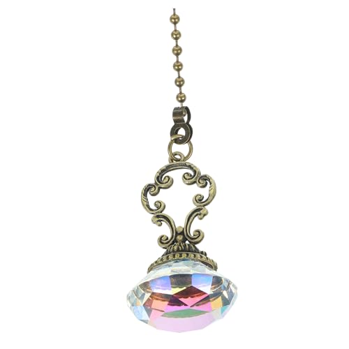 Vaguelly Pull Chain für Deckenventilator und Deckenleuchte Dekorative Zugkette mit Kristallknauf Installieren für Lampen und Ventilatoren Geeignet Hochwertige Verarbeitung Vaguelly Pull Chain für Deckenventilator und Deckenleuchte Dekorative Zugkette mit Kristallknauf Installieren für Lampen und Ventilatoren Geeignet Hochwertige Verarbeitung von Vaguelly