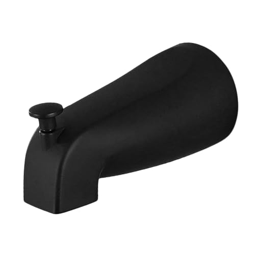 Vaguelly Pull up Tub Spout Diverter Wasserhahn Badewanne Moderner Bad Wasserhahn mit Zugstange Auslaufsicherer Badewannenarmatur Installieren Geeignet für Dusche und Wanne von Vaguelly