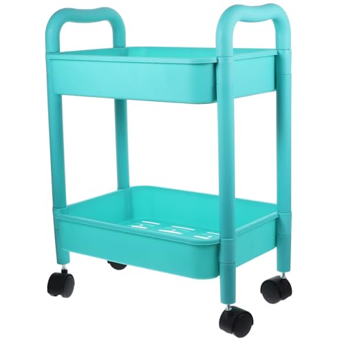 Vaguelly Rollwagen-aufbewahrungsregal Mit Rädern Mehrschichtiger Organizer Aus Geeignet Für Bad Küche Und Wohnzimmer Und Langlebig Vaguelly Rollwagen-aufbewahrungsregal Mit Rädern Mehrschichtiger Organizer Aus Geeignet Für Bad Küche Und Wohnzimmer Und Langlebig von Vaguelly