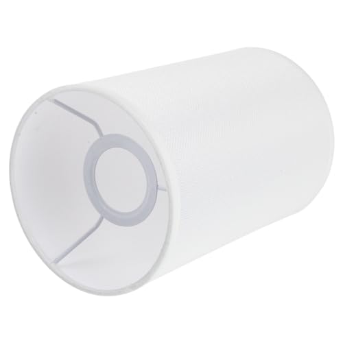 Vaguelly Runder Lampenschirm aus Weißem Leinenstoff Dekorative Tisch und Stehlampen Abdeckung Weiches Licht Langlebig Geeignet für Fassungen Eleganter Ersatzschirm für Wohnzimmer und Vaguelly Runder Lampenschirm aus Weißem Leinenstoff Dekorative Tisch und Stehlampen Abdeckung Weiches Licht Langlebig Geeignet für Fassungen Eleganter Ersatzschirm für Wohnzimmer und von Vaguelly