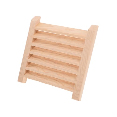 Vaguelly Sauna Lüftungsgitter Holzventilationspaneel Verstellbar für Sauna Dampfbad Luftzirkulation Verbessert Privatsphäre Atmungsaktiv Geeignet für Saunaräume von Vaguelly