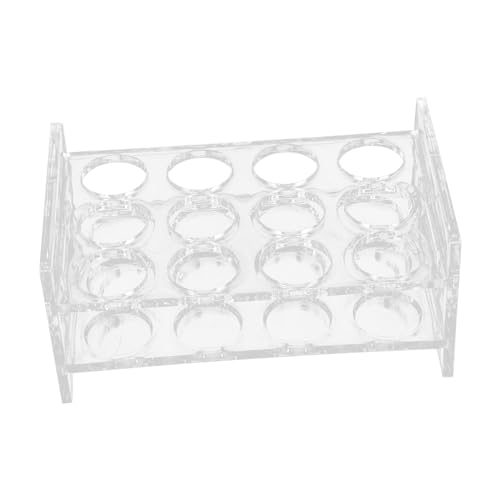 Vaguelly Schnapsglas Halter Transparenter Getränke Display für Bar Reihiger Becher Organizer für Partys Hochzeiten Besondere Anlässe von Vaguelly
