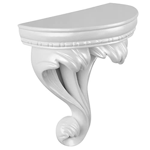 Vaguelly Schwebendes Wandregal aus Hochwertigem Resin Minimalistisches Design für Stilvolle Aufbewahrung und Dekoration für Bad Schlafzimmer Wohnzimmer und Büro Platzsparend von Vaguelly