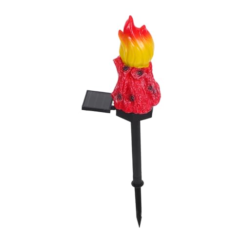 Vaguelly Solarbetriebene LED Flammenlichter mit Realistischem Flackereffekt Wasserdichte Resin-fackel für Garten Terrasse und Wegbeleuchtung Einfache Installation Energiesparende Vaguelly Solarbetriebene LED Flammenlichter mit Realistischem Flackereffekt Wasserdichte Resin-fackel für Garten Terrasse und Wegbeleuchtung Einfache Installation Energiesparende von Vaguelly