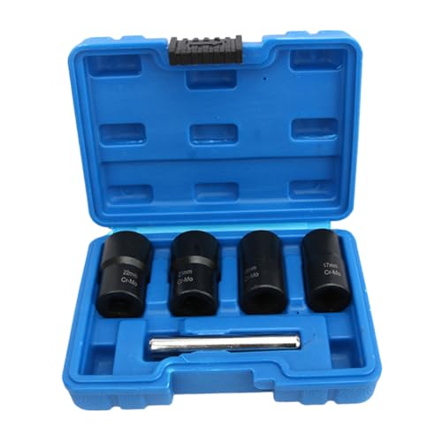 Vaguelly Teiliges Schrauben Ausdreher aus Hochfestem Stahl mit Aufbewahrungsbox Langlebig Sicherer Halt Werkzeug zur Schnellen Entfernung Beschädigter Muttern und Schrauben Vaguelly Teiliges Schrauben Ausdreher aus Hochfestem Stahl mit Aufbewahrungsbox Langlebig Sicherer Halt Werkzeug zur Schnellen Entfernung Beschädigter Muttern und Schrauben von Vaguelly