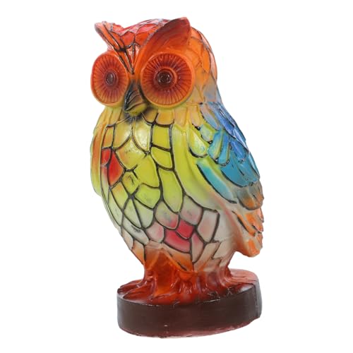 Vaguelly Tiermotiv Tischlampe Eule aus Resin Dekorative Nachttischlampe mit Stilvollem Design für Schlafzimmer und Wohnzimmer LED Licht für Gemütliche Vaguelly Tiermotiv Tischlampe Eule aus Resin Dekorative Nachttischlampe mit Stilvollem Design für Schlafzimmer und Wohnzimmer LED Licht für Gemütliche von Vaguelly