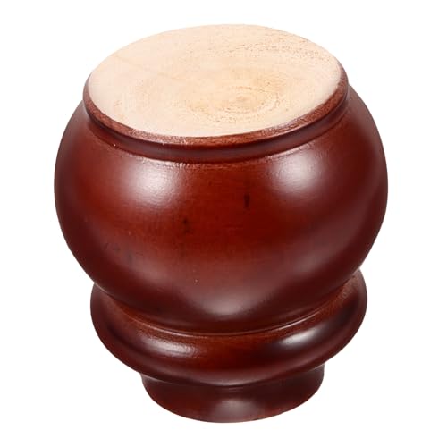 Vaguelly Holz Tischbeine Möbelfüße Holz Kurzes Stuhlbein Verstellbare Möbelbeine für Sofa Tv Schränke Tische Vielseitige Möbelersatzbeine von Vaguelly
