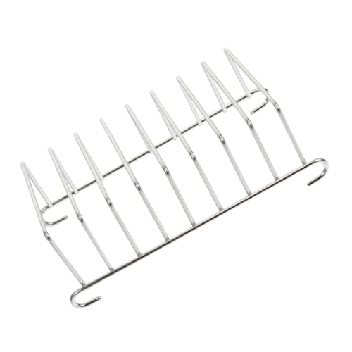 Vaguelly Toast Rack für Heißluftfritteuse Kochzubehör für Gleichmäßiges und Effizientes Toasten Hitzebeständig und Leicht zu Reinigen für Küche und Grillabende Vaguelly Toast Rack für Heißluftfritteuse Kochzubehör für Gleichmäßiges und Effizientes Toasten Hitzebeständig und Leicht zu Reinigen für Küche und Grillabende von Vaguelly