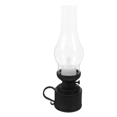 Vaguelly Vintage Elektronische Petroleumlampe LED Retro Tischlampe für Festliche Dekoration für Wohnzimmer Schlafzimmer und Hochzeiten Bringt und Gemütlichkeit Zuhause von Vaguelly