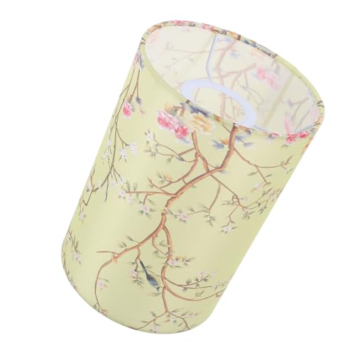 Vaguelly Vintage Lampenschirm Retro Stoff Lampenschirm Trommel Form mit Blumen Vogelmuster Robuster Stoff und Eisen Vielseitig als Hängelampe Tischlampe für Esszimmer und Schlafzimmer Vaguelly Vintage Lampenschirm Retro Stoff Lampenschirm Trommel Form mit Blumen Vogelmuster Robuster Stoff und Eisen Vielseitig als Hängelampe Tischlampe für Esszimmer und Schlafzimmer von Vaguelly