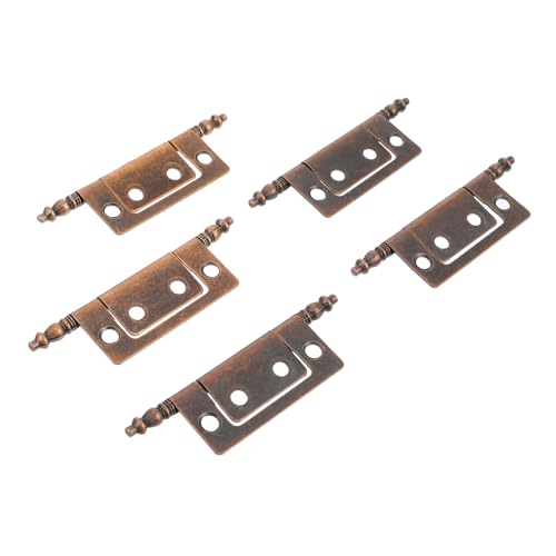 Vaguelly Vintage Möbel Türscharnier Antikes Rostbeständiges Scharnier aus Langlebigem Material Kompakt und Leicht für Schranktüren Vitrinen und Möbel im Retro stil von Vaguelly