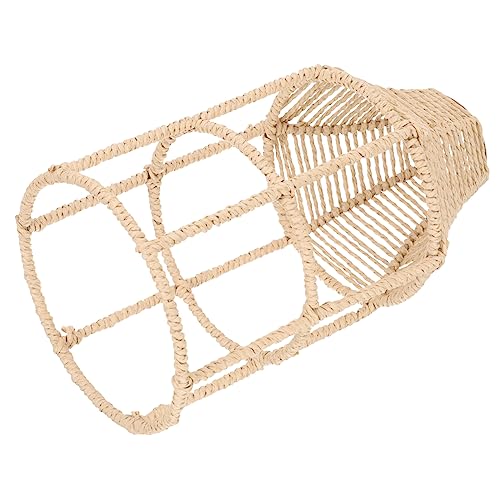 Vaguelly Vintage Outdoor Lampenschirm Gewebtem Papierseil Dekorative Deckenleuchte im Chinesischen Stil Langlebiger Schützender Lampenschirm für Restaurant Wohn und Schlafzimmer Vaguelly Vintage Outdoor Lampenschirm Gewebtem Papierseil Dekorative Deckenleuchte im Chinesischen Stil Langlebiger Schützender Lampenschirm für Restaurant Wohn und Schlafzimmer von Vaguelly